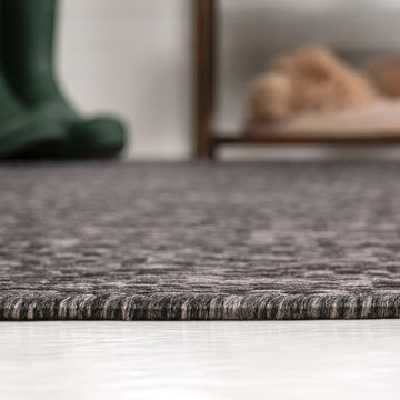Lucian Modern Geometric Abstract Two-tone Indoor/Outdoor Area Rug
